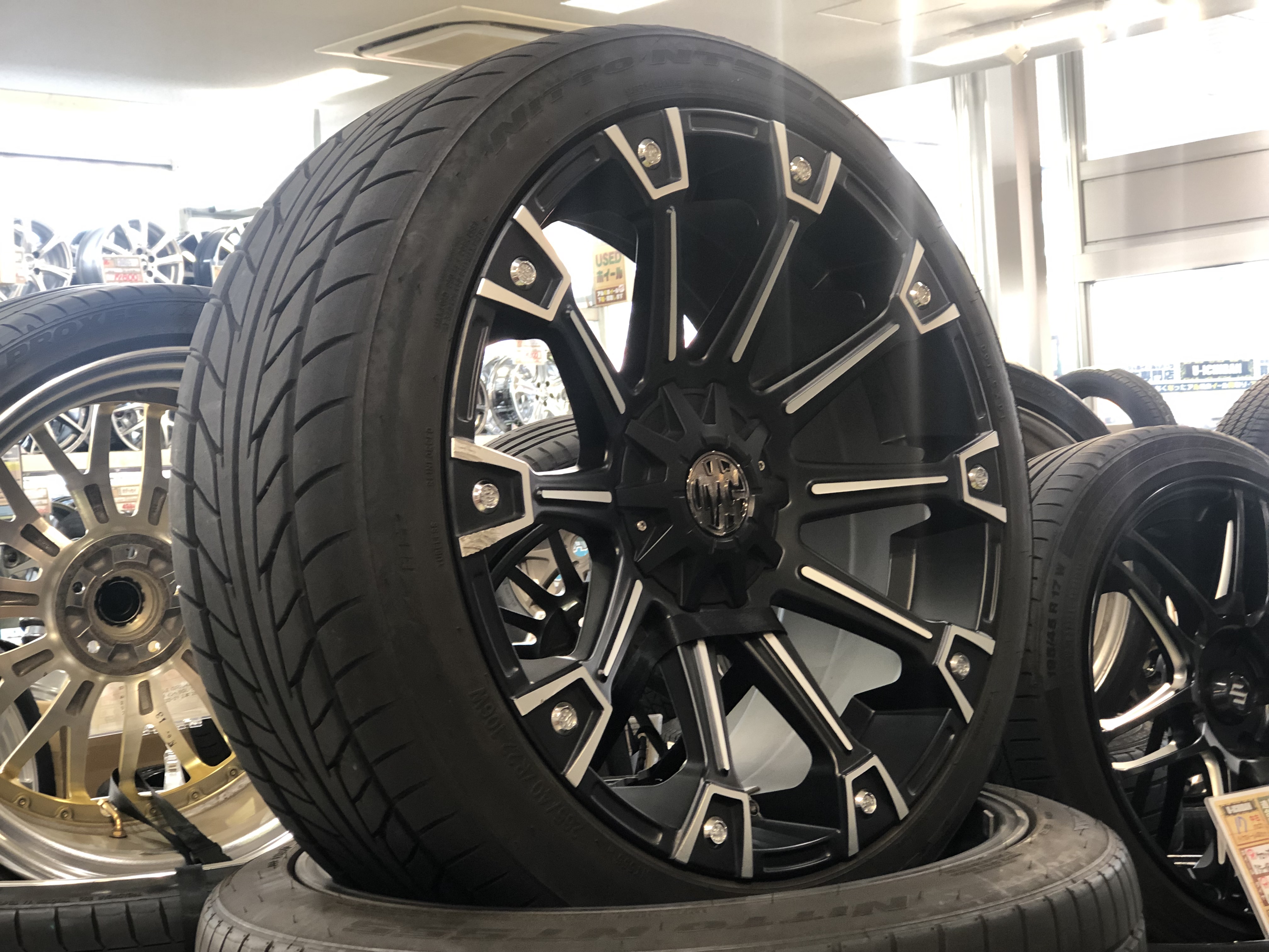 サマータイヤ ホイール 4本セット クリムソン MG モンスター YOKOHAMA ジオランダー M/T (G003) 265/70R17