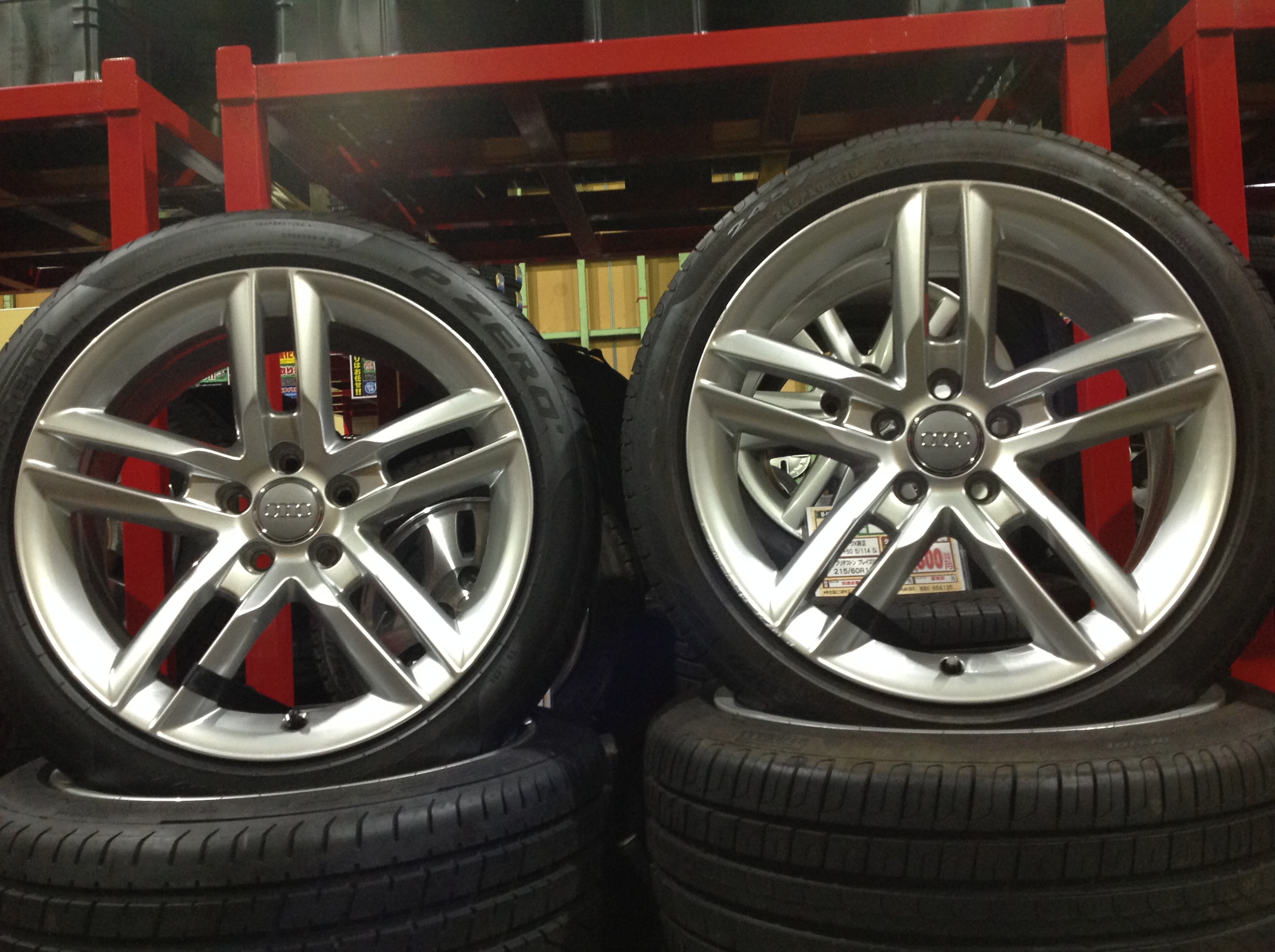 岡崎店AUDI専用アルミから純正まで大量入荷と展示中です☆アウディA5 TTおすすめ♪ UICHIBAN 岡崎店（閉店） ブログ一覧