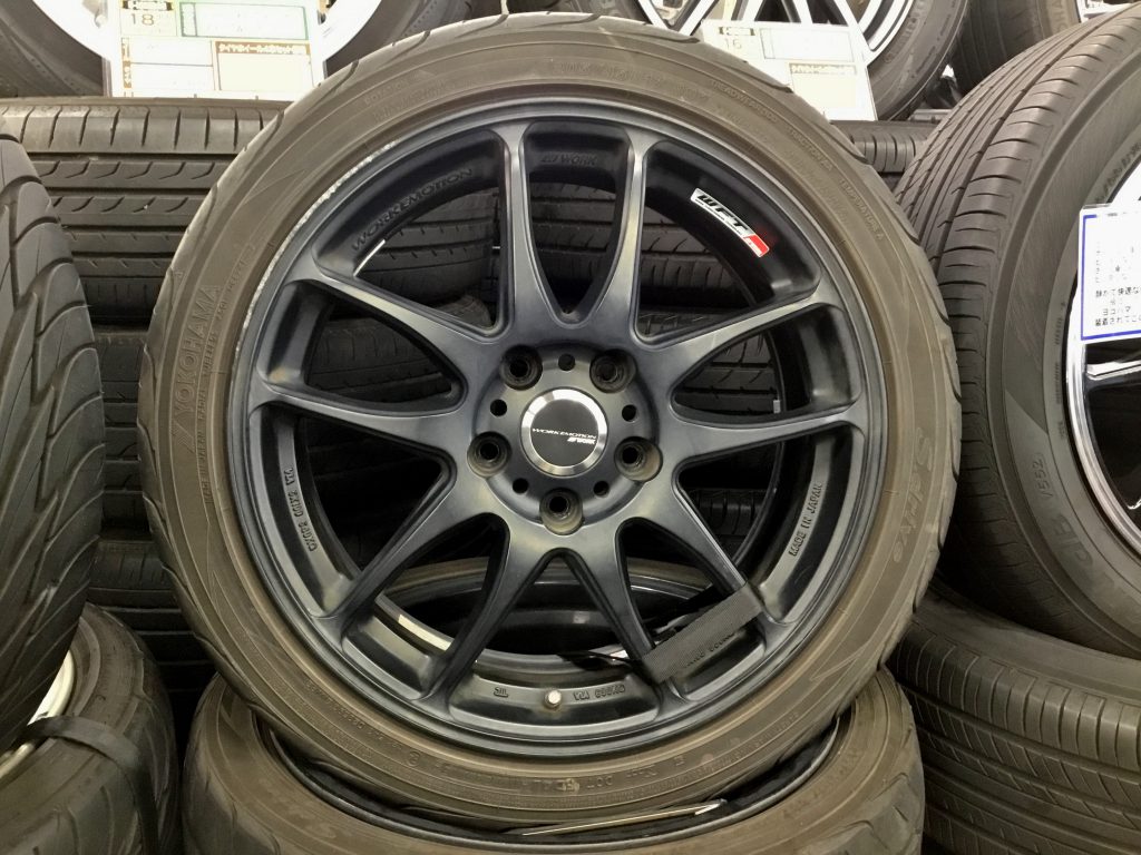 高価買取WORK ホイール エモーション CR 極 18インチ×7.5J EMOTION CR KIWAMI 18x7.5J 5穴