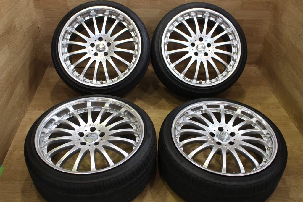 新品 Carlsson (カールソン) 1/10X BK & ピレリ PZ4 SUV 255/40-21 285/35-21 4本セット レクサス LS（50系)