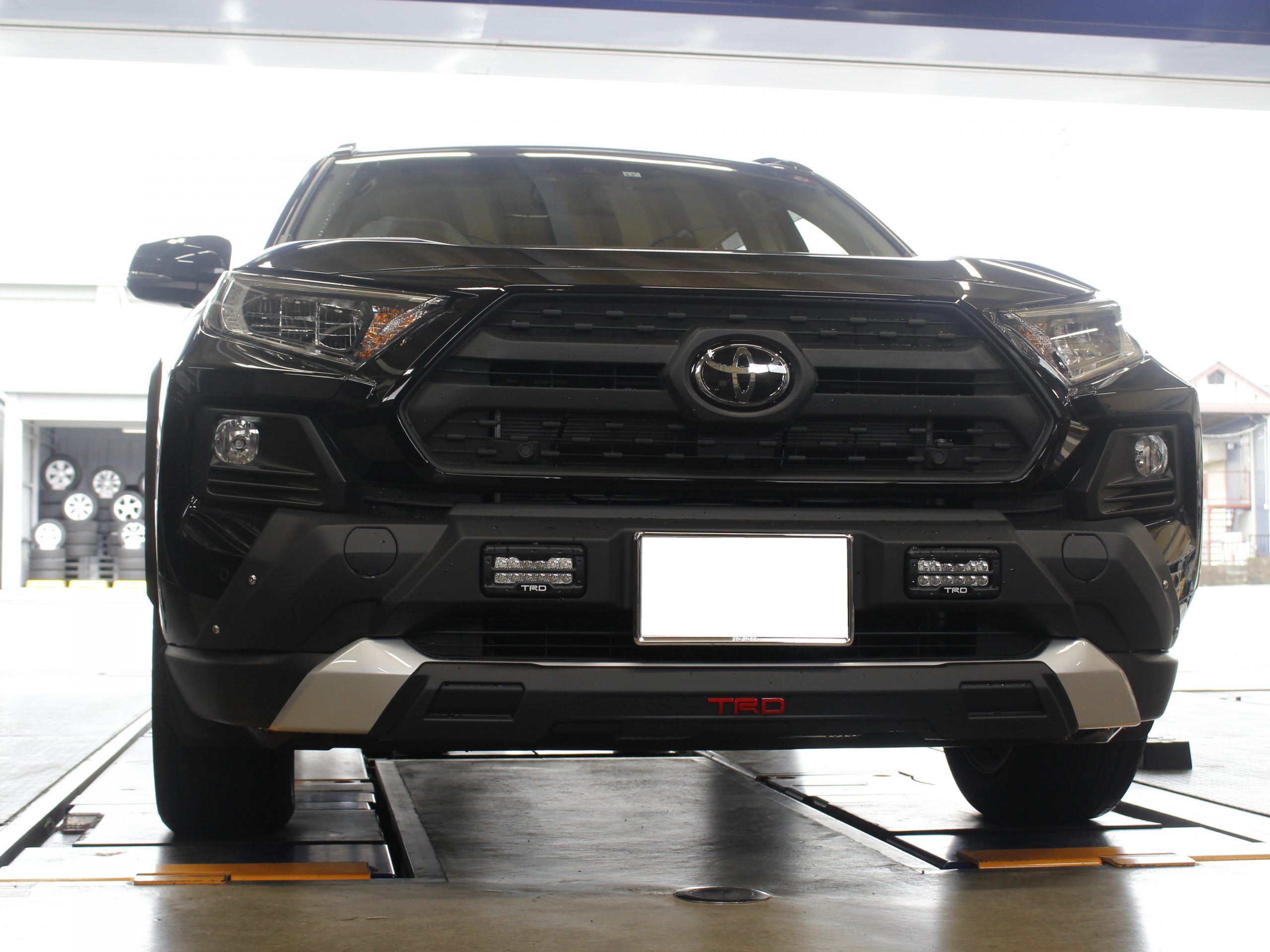 RAYS グラムライツ 57CR スタッドレス付き  18inch  RAV4