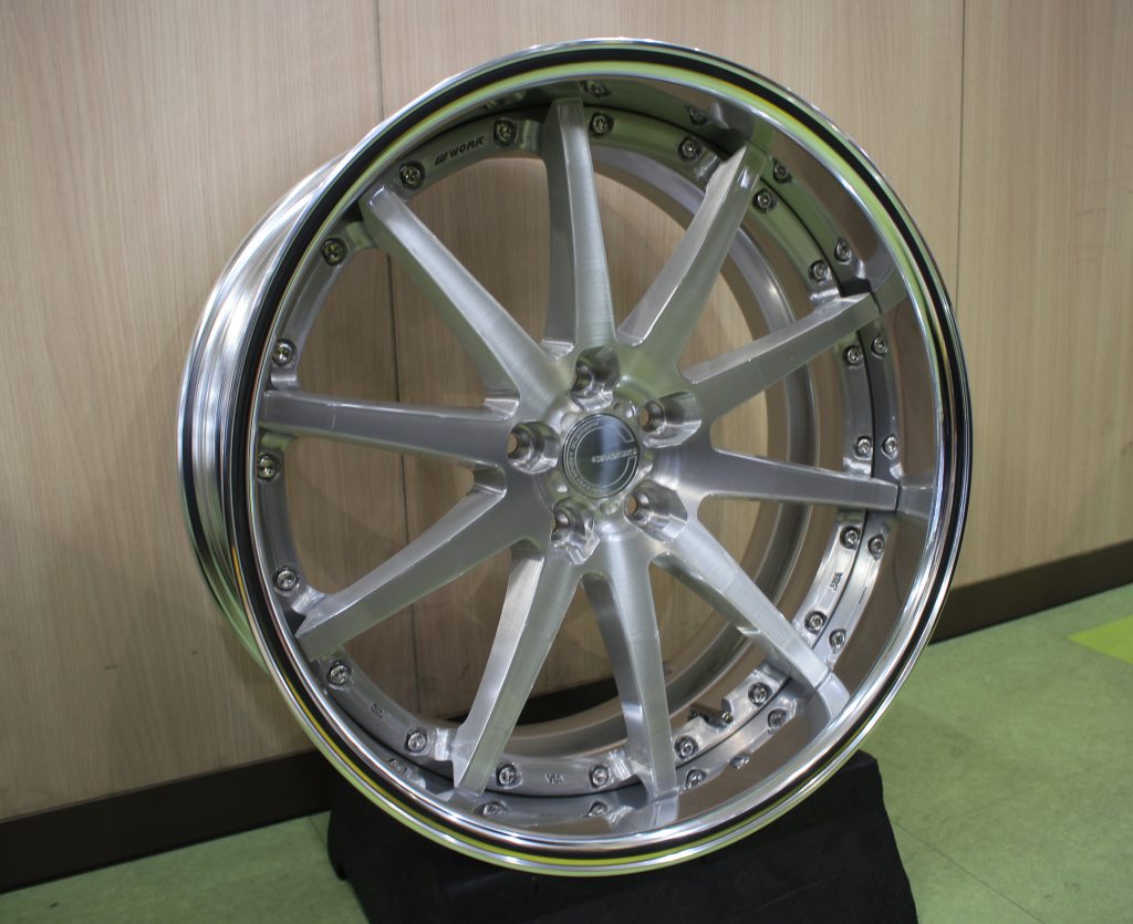 WORK 送料無料 ワーク GNOSIS GSR1 DEEP RIM Odisk 9.5J-22 +15～－2 5H-112 【4本セット 新品】