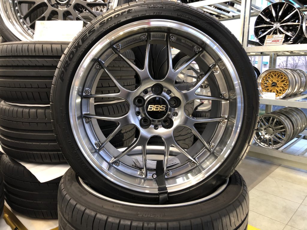 FALKEN（タイヤ） 245/35R19 サマータイヤホイールセット クラウン etc (FALKEN FK520 & VERTECONE EXE5 5穴 114.3)