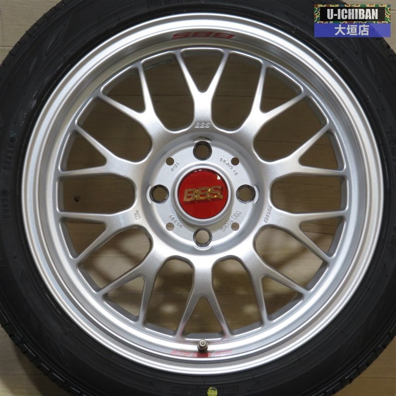 BBS RG 17インチ PCD加工 タイヤホイール 4本セット 軽自動車 希少メーカーBBS