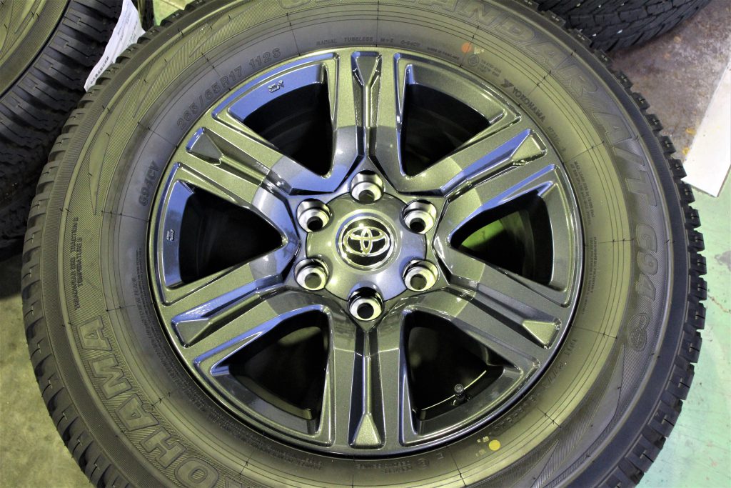 プラド ハイラックス FJ H3 タイヤホイールセット 17インチ DeathRock FALKEN Wildpieak AT03W 265  70R17 265 65R17