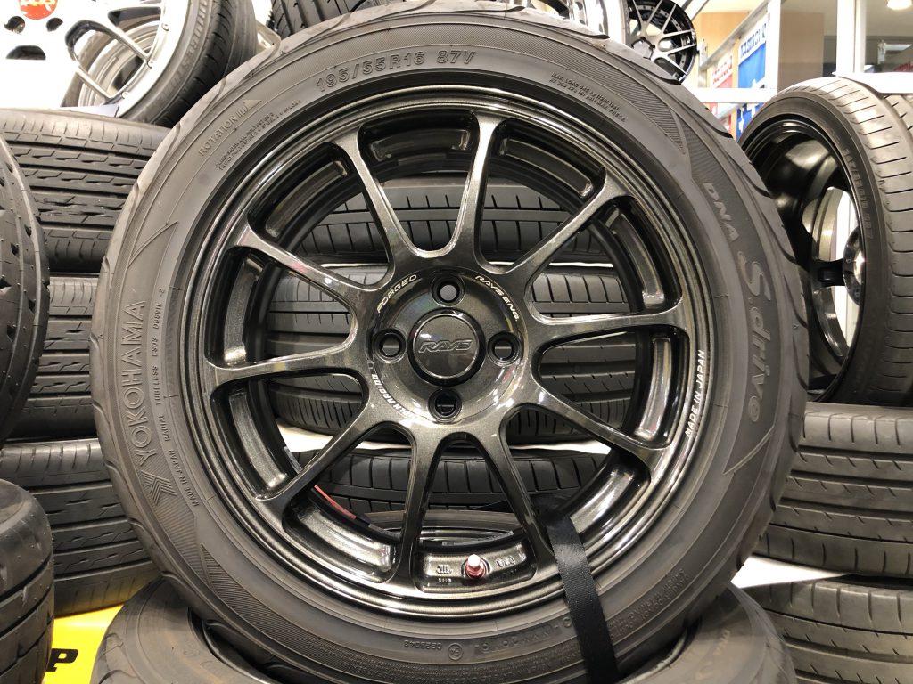 即納再入荷Rays ホイール ボルクレーシング ZE40 16インチ×7.5J 4穴 100 競技用 VOLK Racing 16x7.5J 社外品