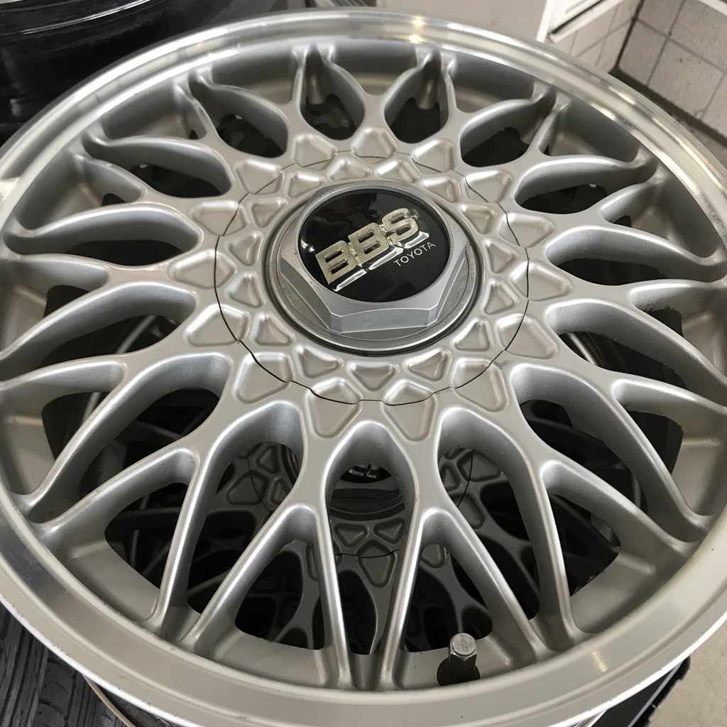 【即納限定品】BBS 15インチ アルミホイール 114,3 4穴 ホンダ 社外品