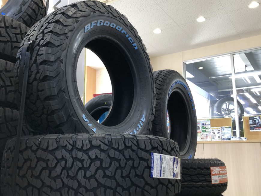 グッドリッチ 18インチ 新品並み バリ山 タイヤホイールセット 