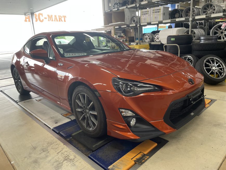 RAYS 鍛造ホイール！TOYOTA 86にボルクレーシング G25 18インチを装着