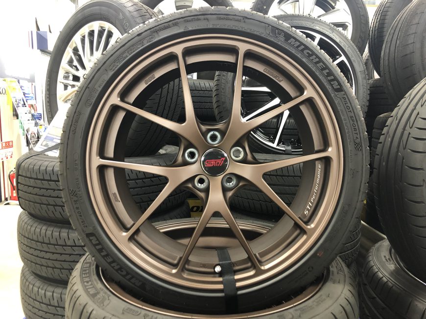 四日市店入荷情報】STI RERFORMANCE WHEEL BBS 18インチ SUBARU BRZ ZD