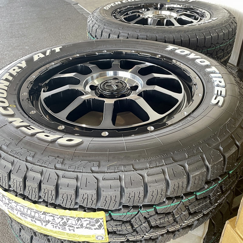 ナイトロパワー M10パーシング オープンカントリーA/T3 225/65R17 セット