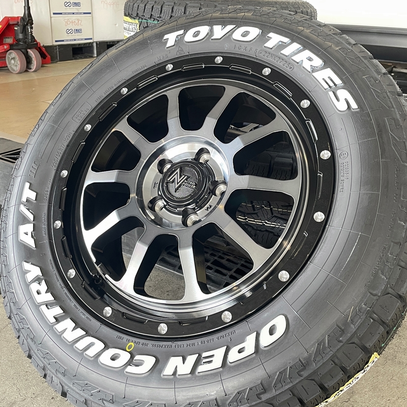 ナイトロパワー M10パーシング オープンカントリーA/T3 225/65R17 セット