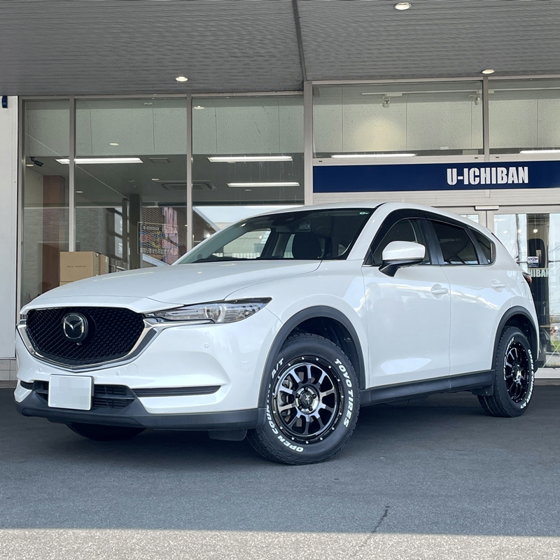 CX-5にナイトロパワー_M10パーシング + オープンカントリーA/T3 225/65R17 セットを装着
