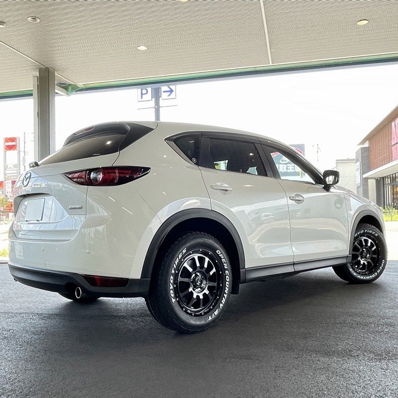 CX-5にナイトロパワー_M10パーシング + オープンカントリーA/T3 225/65R17 セットを装着